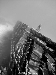 Wreck Aida, deep 37 - 50 meters by Niky Šímová 